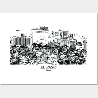 El Paso - Texas Posters and Art